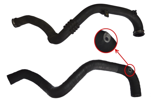 Ford Mondeo 4 1.8 TDCI (2007-2015), S-MAX 1.8 TDCi (2006-2015), GALAXY III 1.8 TDCi (2006-2015) crevo interkulera (zamena za plasticno) sa rupom za senzor