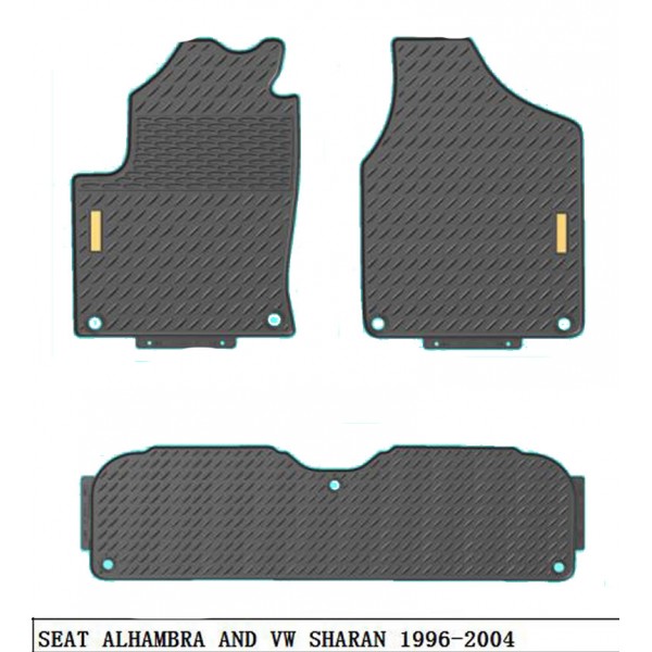 Gumene Patosnice VW Sharan 1996-2010