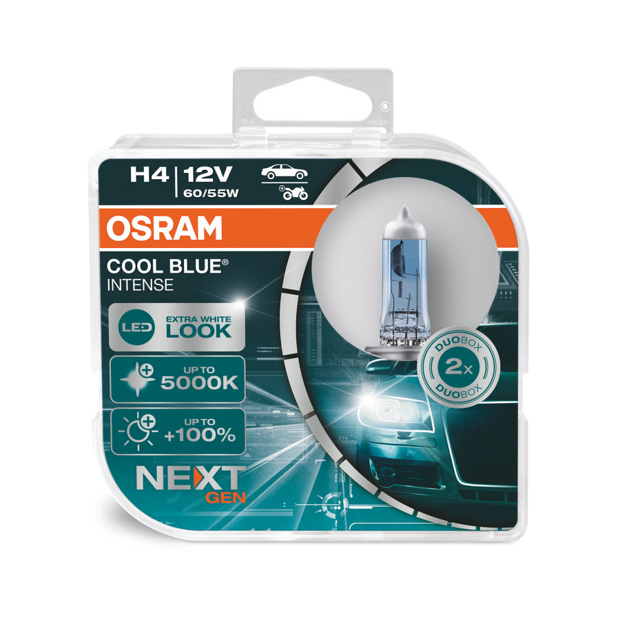 Osram H4 sijalica cool.blue intense next gen par
