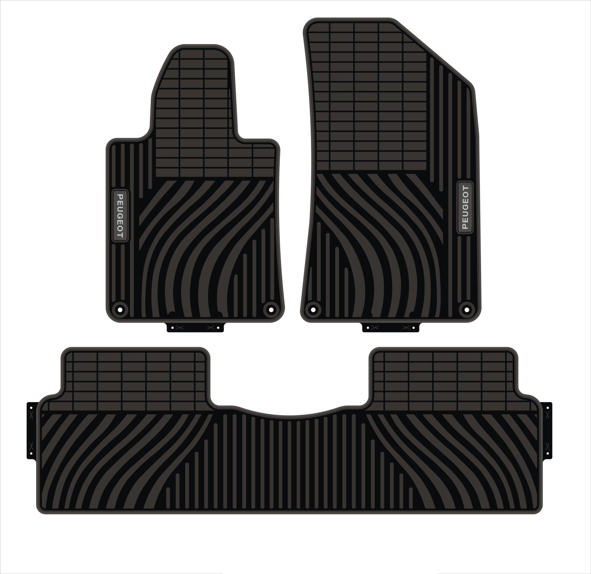 Patosnice gumene Peugeot 508 2010-2019