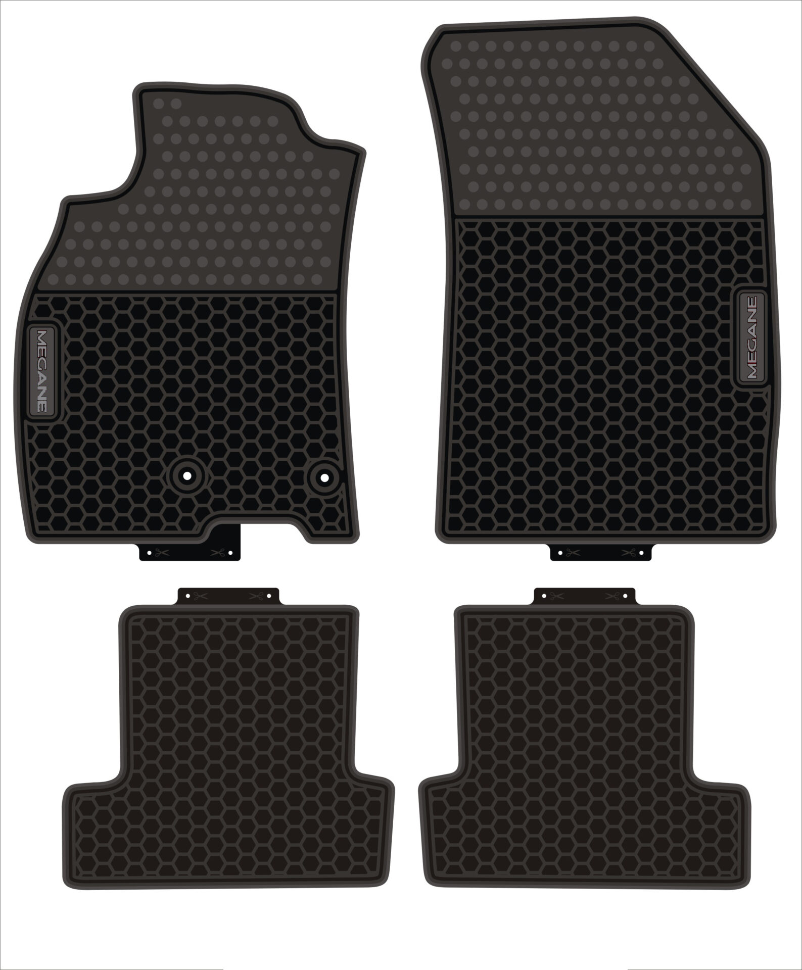 Patosnice gumene Renault Megane 2008-2016